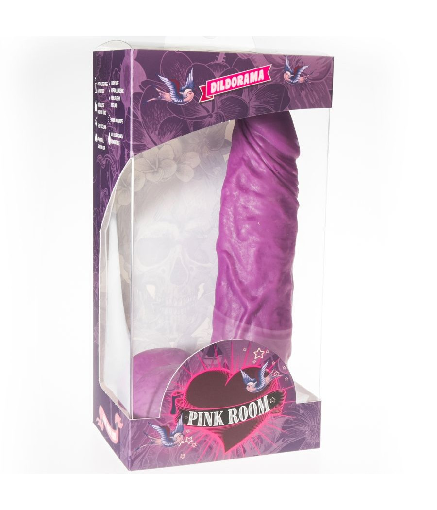 PINK ROOM - CHEMS REALISTIC DILDO PURPLE 20 CM
