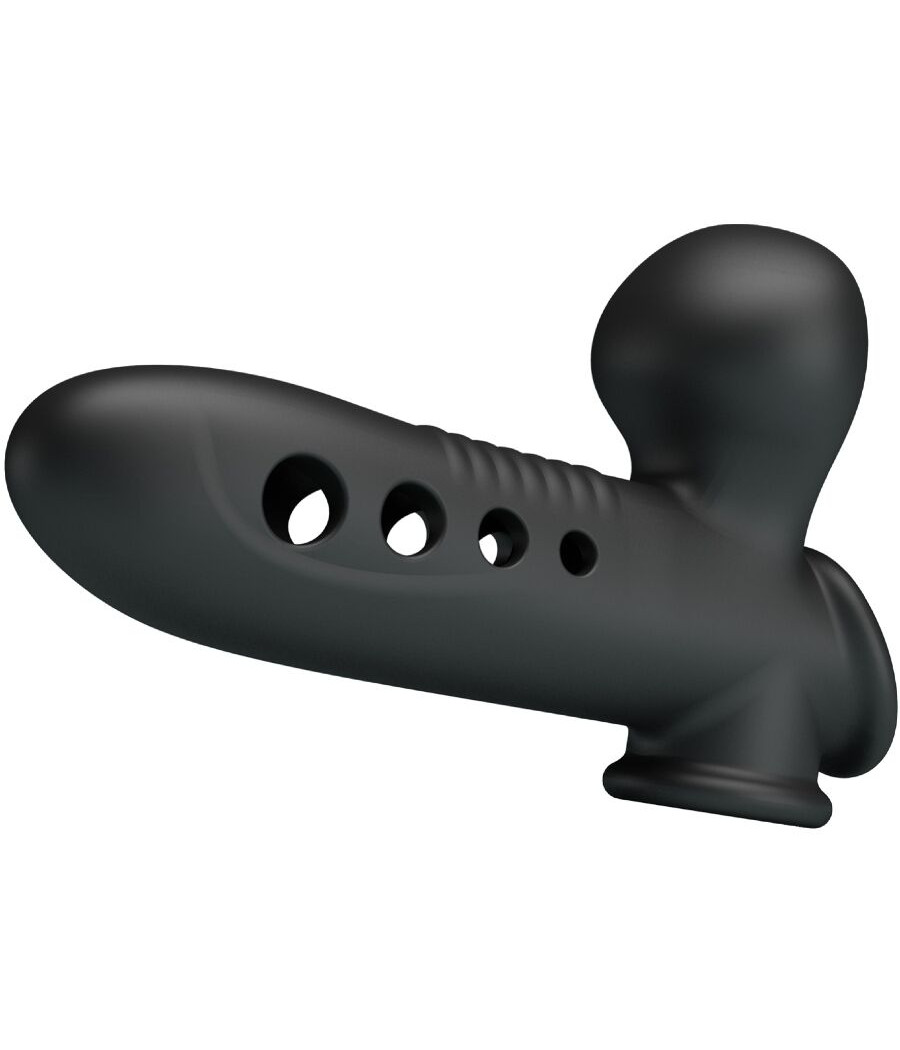 PRETTY LOVE - MANCHON PÉNIS CRANE AVEC AIRBAG NOIR