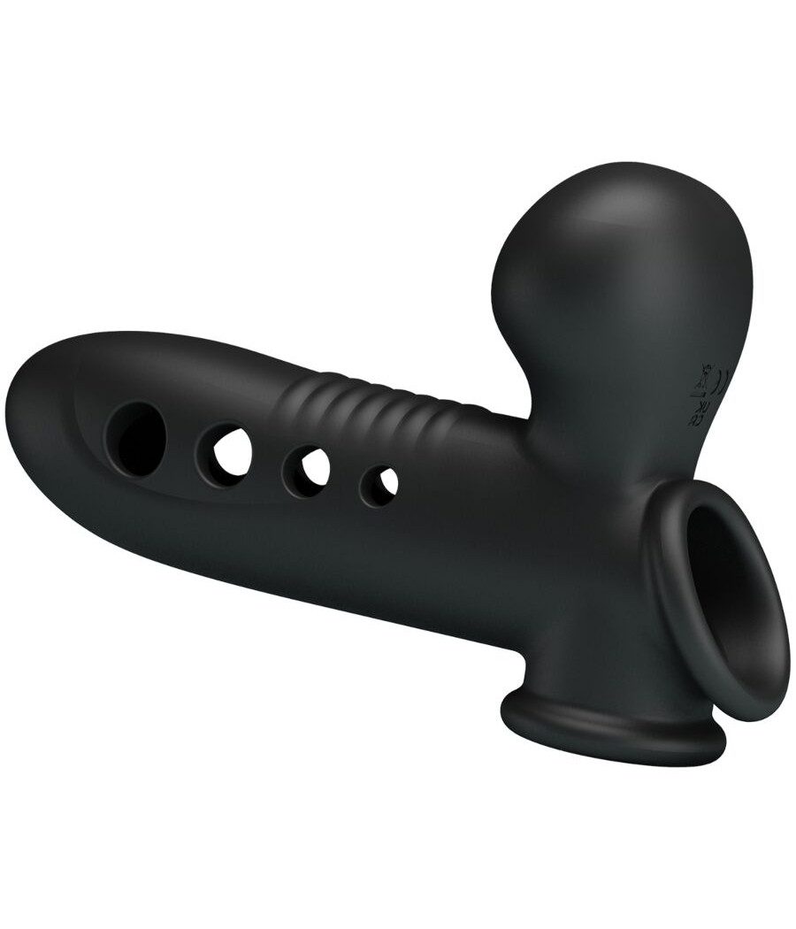 PRETTY LOVE - MANICOTTO PER PENE CRANE CON AIRBAG NERO