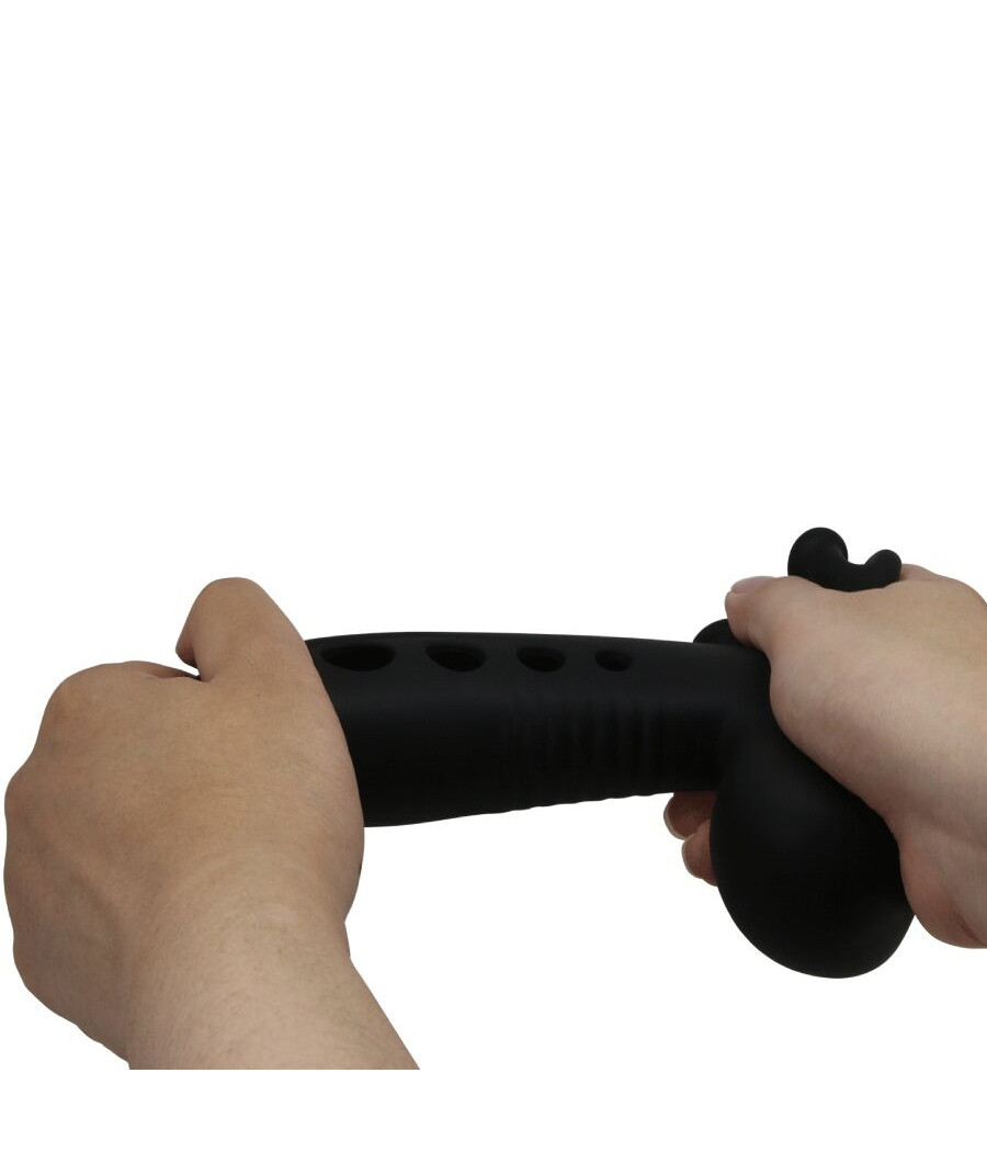 PRETTY LOVE - MANCHON PÉNIS CRANE AVEC AIRBAG NOIR