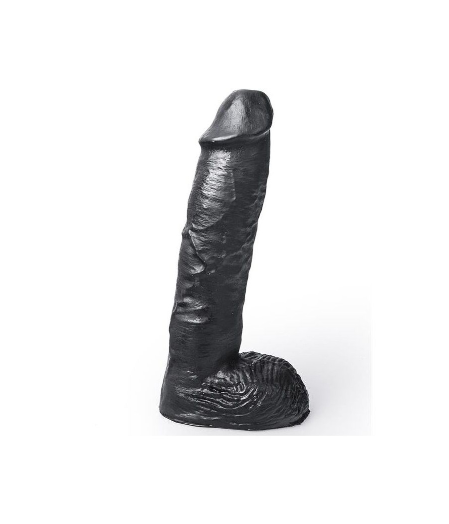 HUNG SYSTEM - DILDO REALÍSTICO PRETO COR MICKEY 24 CM