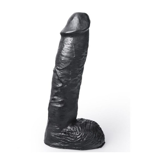 HUNG SYSTEM - REALISTISCHER DILDO SCHWARZ FARBE MICKEY 24 CM