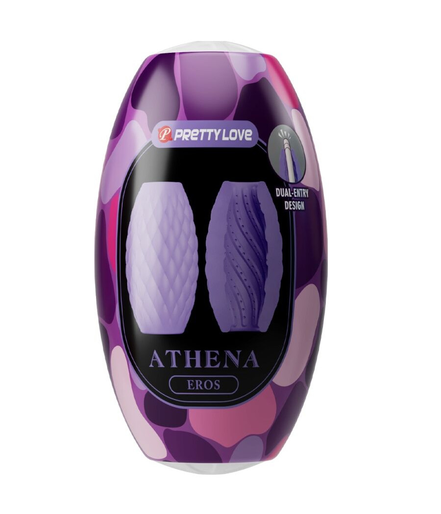 PRETTY LOVE - ATHENA EROS SILICONE MASTURBATORE MASCHILE VIOLA