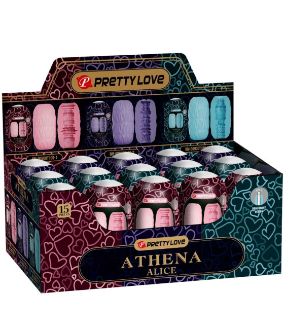PRETTY LOVE - ATHENA ALICE PACK 15 MASTURBATEURS MASCULINS DIVERS