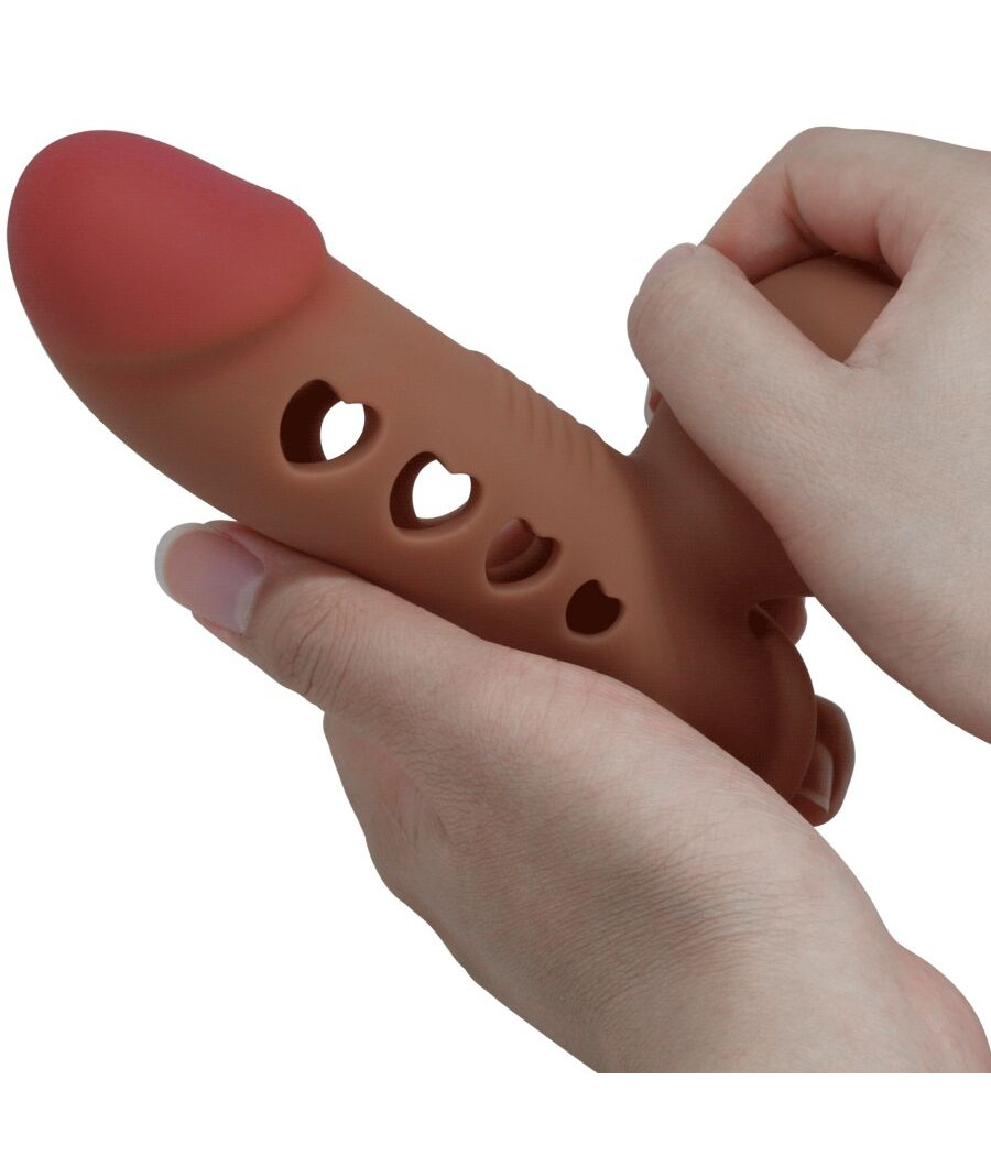 PRETTY LOVE - TYRONN PENIS SLEEVE WITH AIRBAG