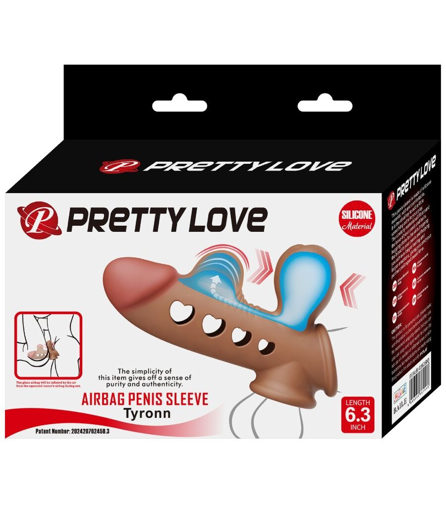 PRETTY LOVE - TYRONN PENISHÜLLE MIT AIRBAG