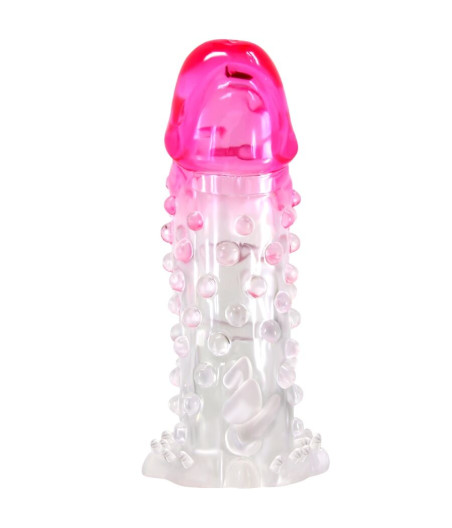 PRETTY LOVE - BAINHA DE AMPLIAÇÃO REALISTA WILFORD COM PÊNIS EM RELEVO ROSA