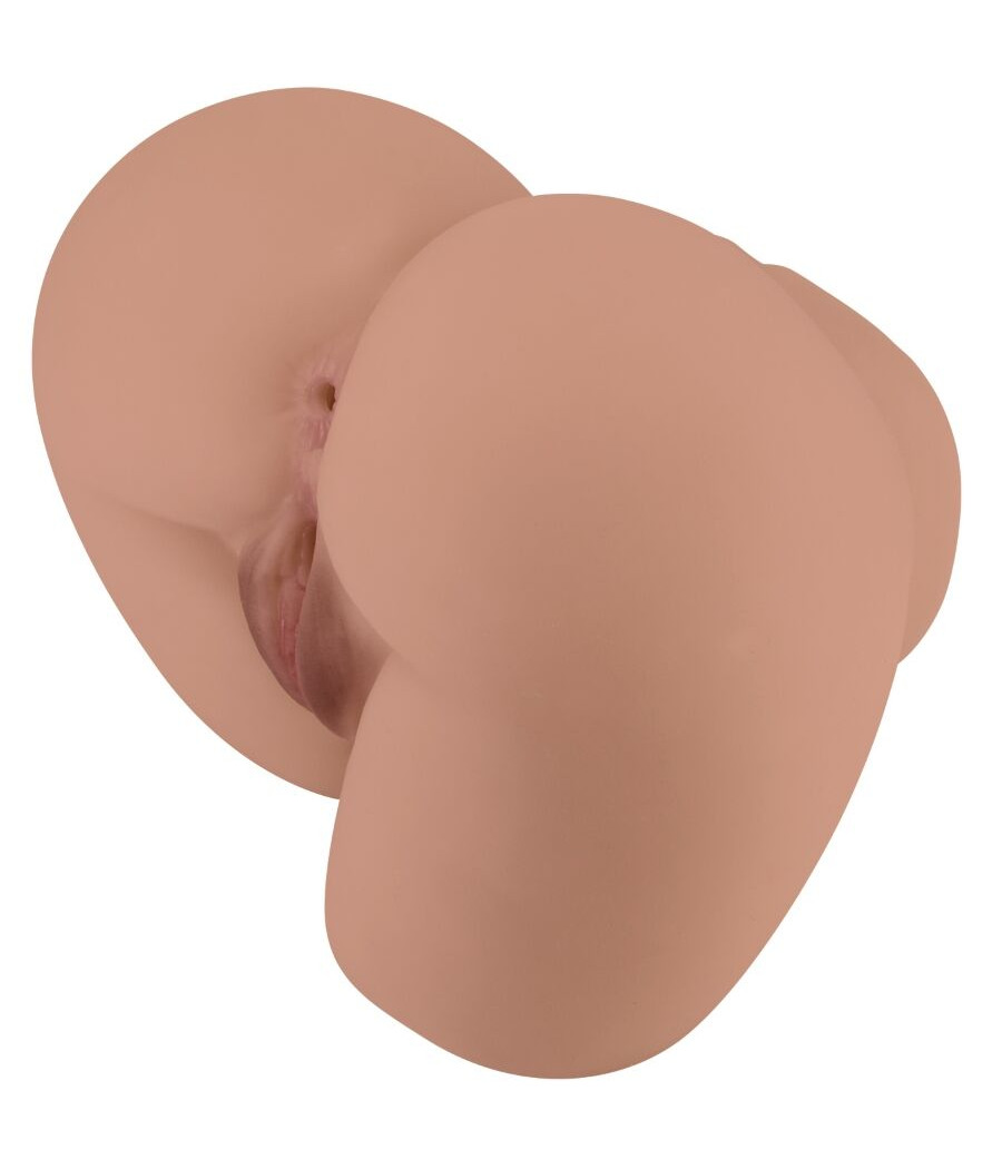 CRAZY BULL - BERNACE ASS VIBRATOR MIT REALISTISCHER VAGINA UND ANUS FLESH FERNBEDIENUNG