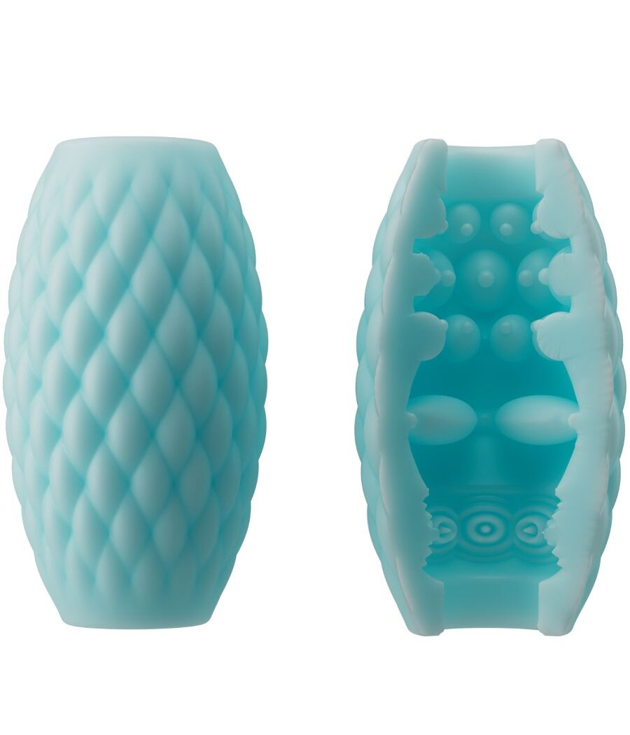 PRETTY LOVE - ATHENA EROS SILICONE MALE MASTURBATOR SKY BLUE