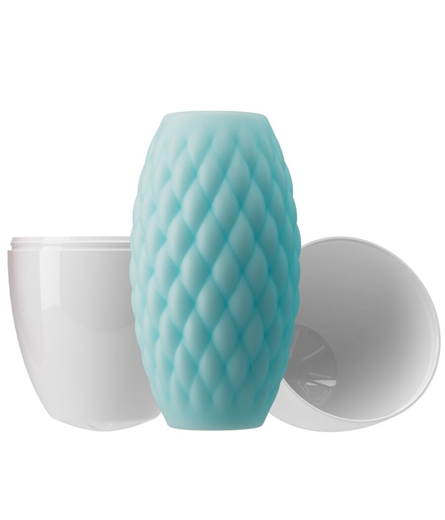 PRETTY LOVE - MASTURBATEUR POUR HOMME EN SILICONE ATHENA EROS BLEU CIEL