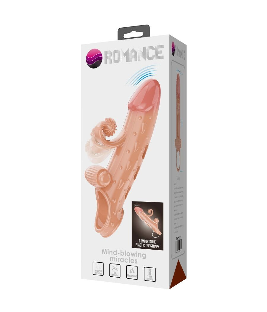 ROMANCE - VIBRATING PENIS SLEEVE NATURAL