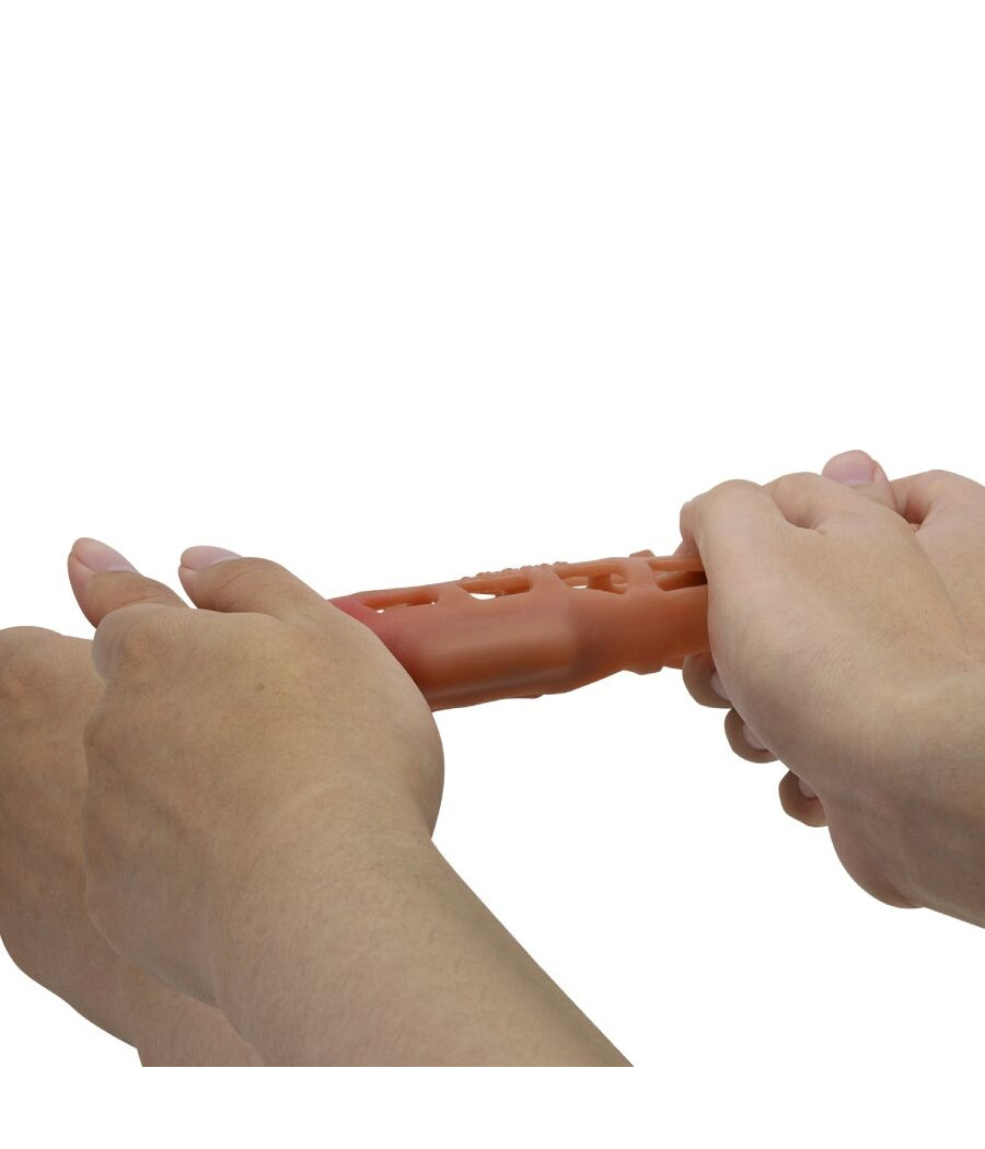 PRETTY LOVE - PRESTON VIBRATING PENIS SLEEVE 18 CM