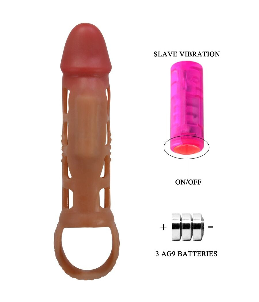 PRETTY LOVE - PRESTON VIBRANTE GUAINA PER PENE 18 CM