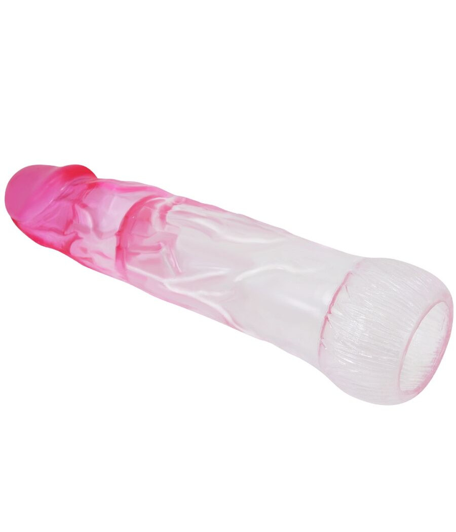 PRETTY LOVE - NERON REALISTIC 6 CM ENLARGEMENT SHEATH FOR  PENIS PINK