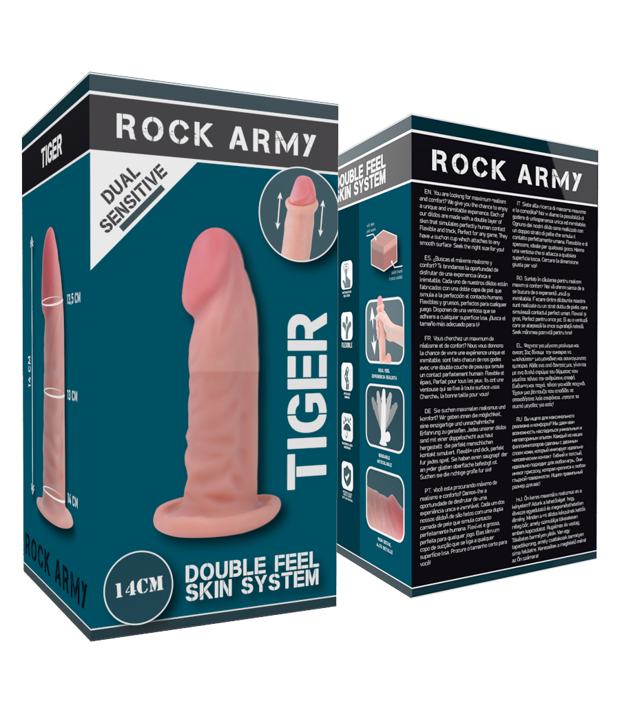ROCKARMY - DOUBLE DENSITÉ TIGRE 14 CM -O- 4.46 CM