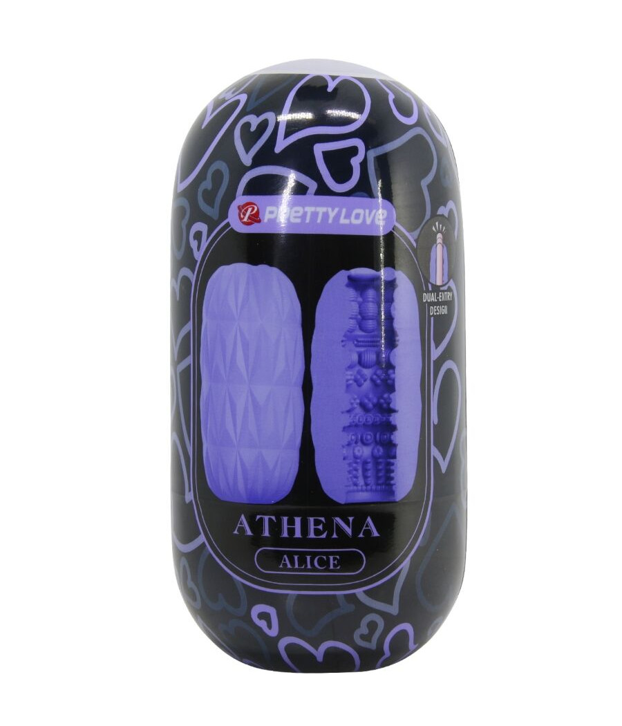 PRETTY LOVE - MASTURBADOR MASCULINO ATHENA ALICE ROXO