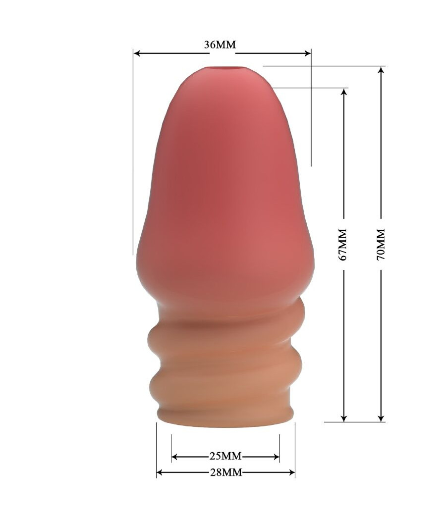 PRETTY LOVE - JEREMY PENIS PLUS EPAIS ROSE