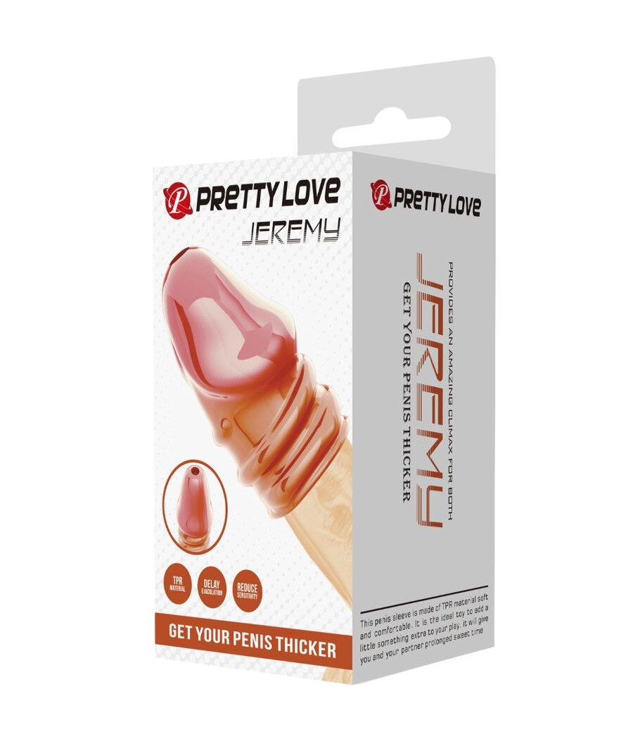 PRETTY LOVE - JEREMY PÊNIS ROSA MAIS GROSSO