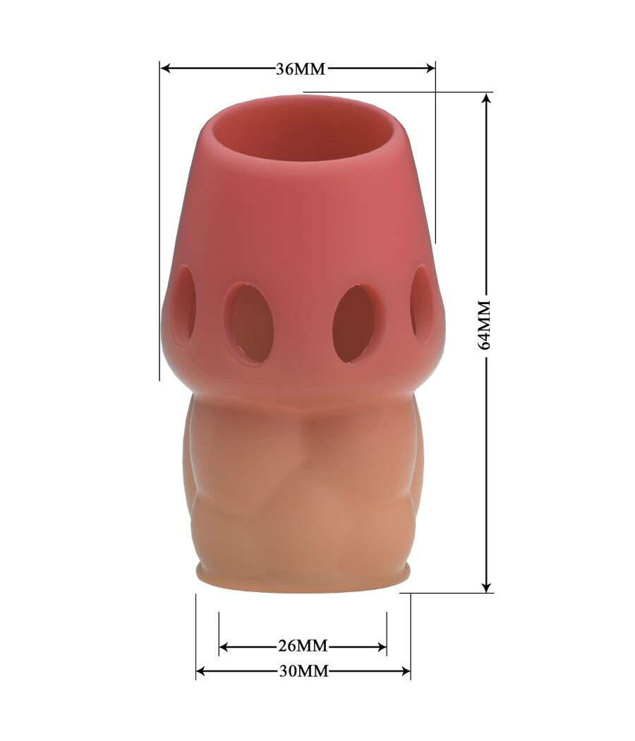 PRETTY LOVE - OSCAR PENIS THICKER PINK