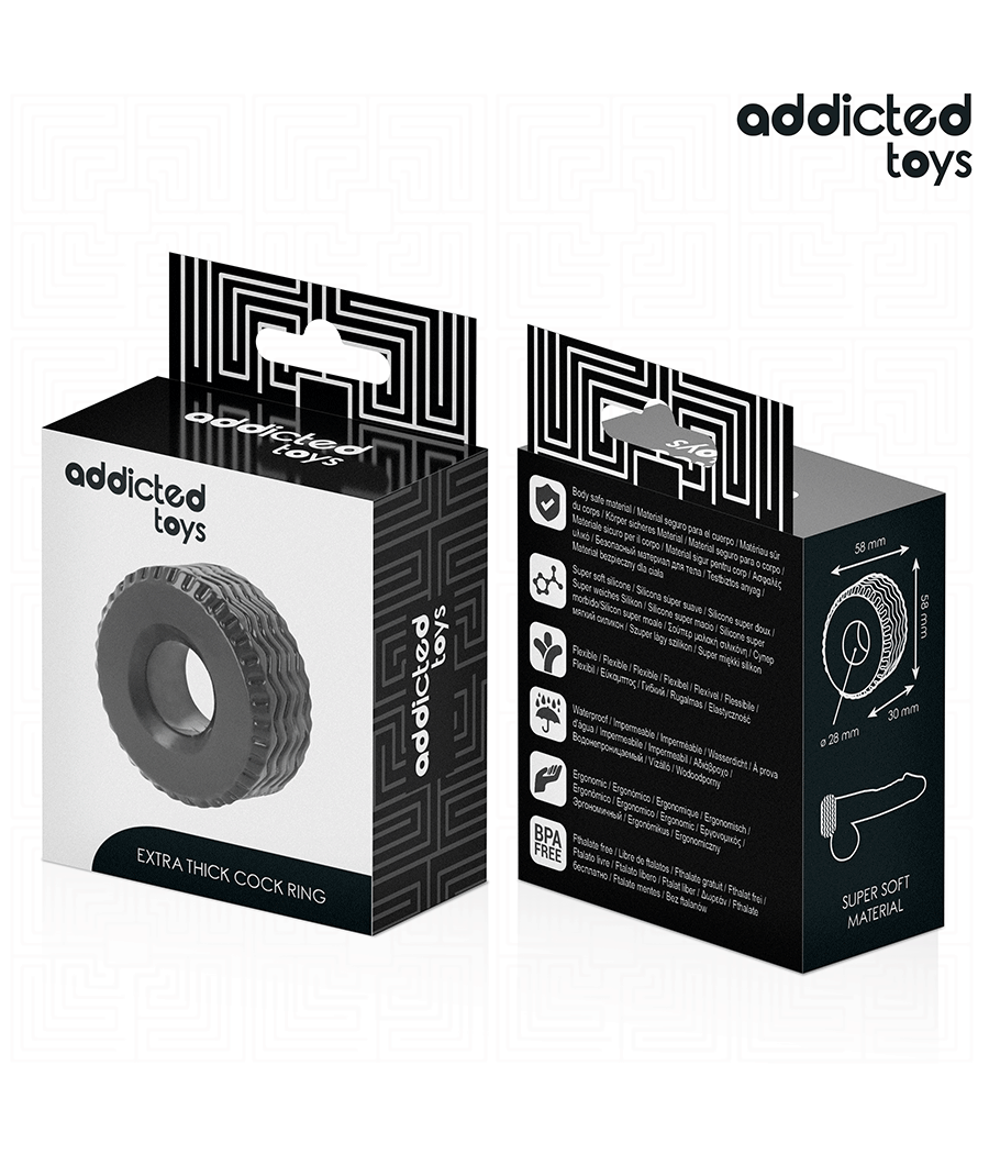 ADDICTED TOYS - EXTRA THICK COCK RING
