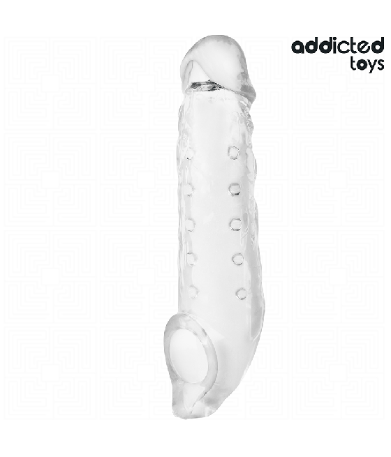 ADDICTED TOYS - GAINE PÉNIS TRANSPARENTE TAILLE M 27 CM