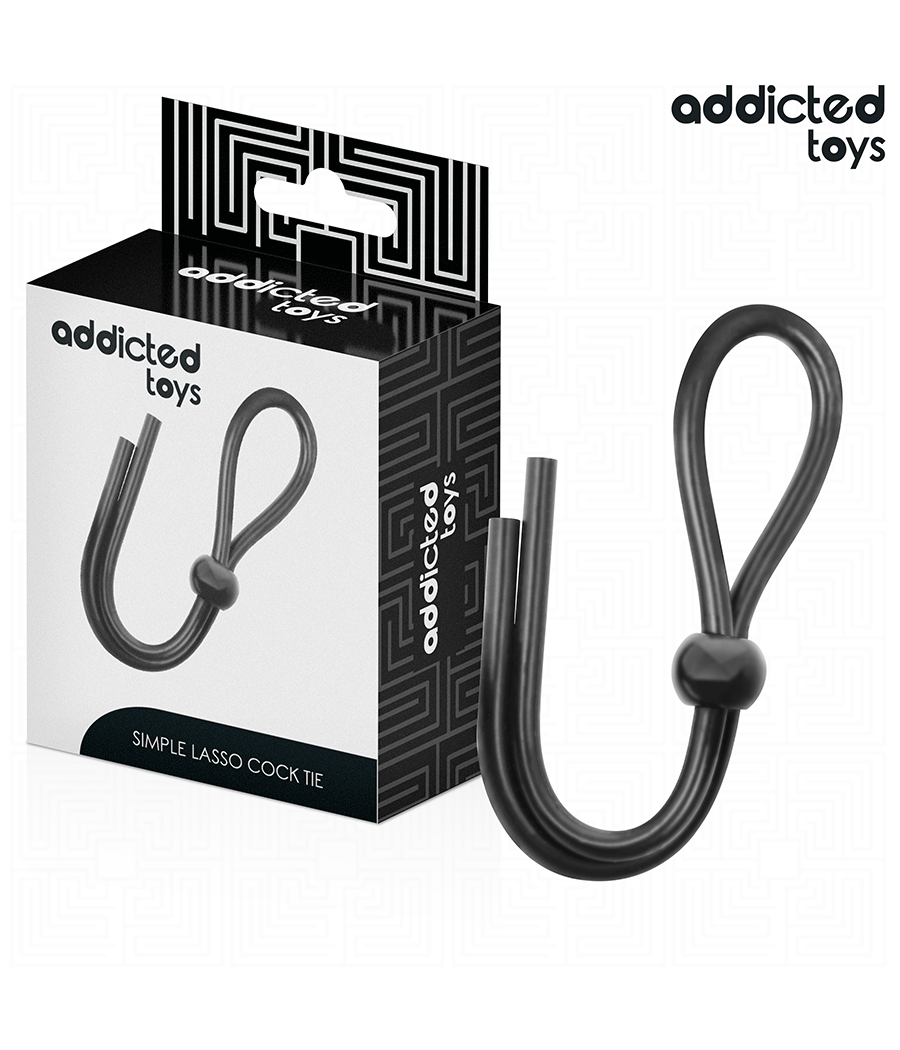 ADDICTED TOYS - CORDE EN SILICONE POUR LE PÉNIS À BOUCLE UNIQUE