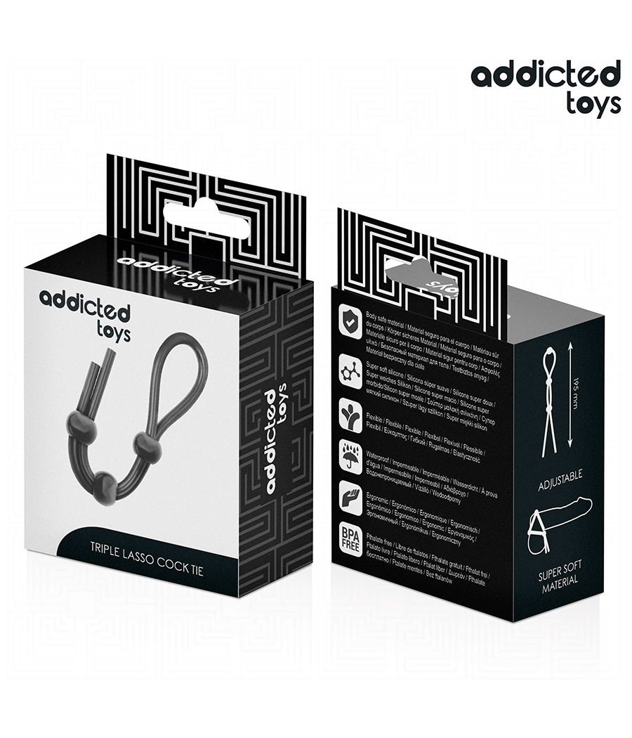 ADDICTED TOYS - SILIKONSEIL FÜR DEN TRIPLE LOOP PENIS