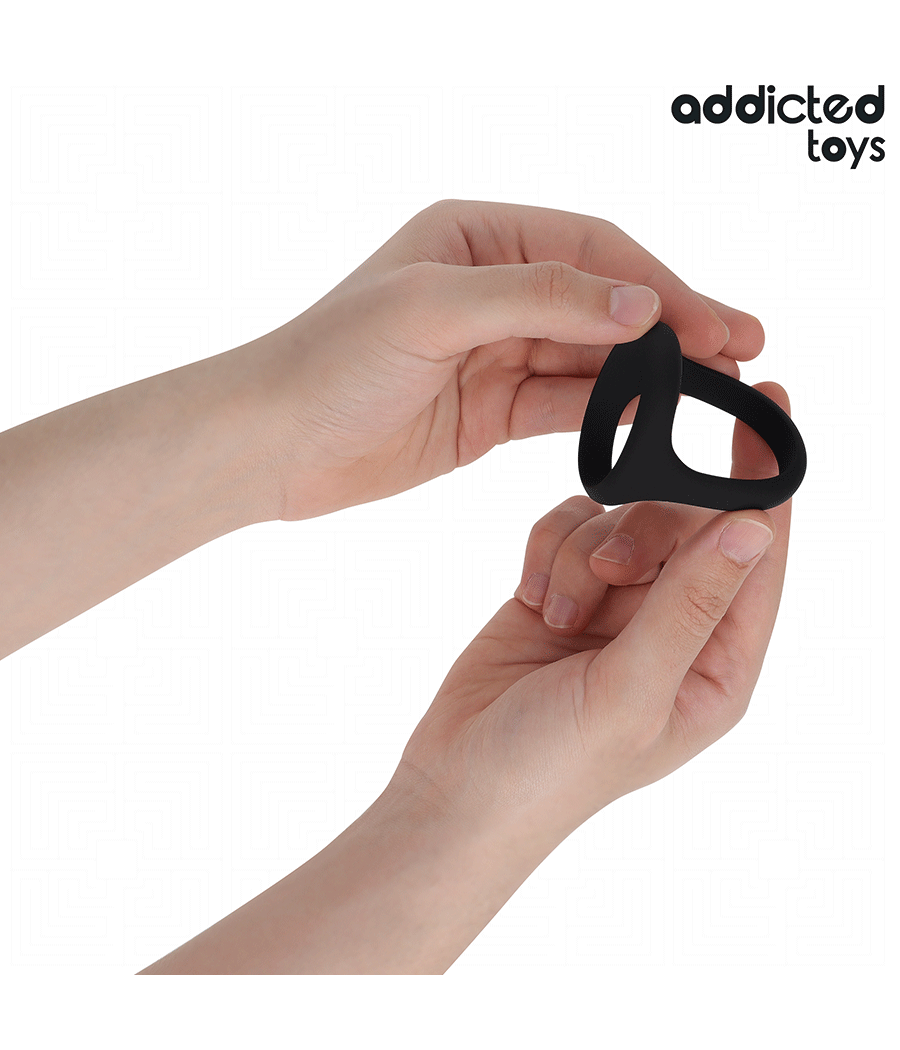 ADDICTED TOYS - THICK TRIPLE PENIS RING