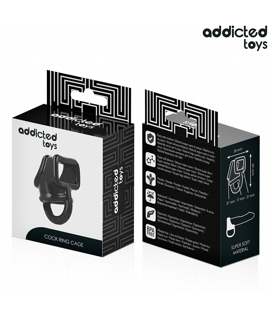 ADDICTED TOYS - ANNEAU POUR CAGE À PÉNIS