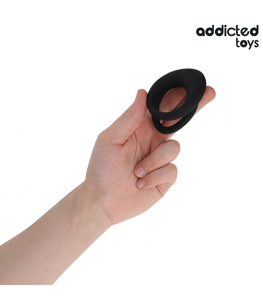 ADDICTED TOYS - ANELLO PER PENE A DOPPIA TEXTURE