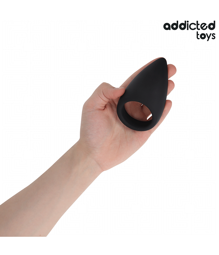ADDICTED TOYS - ANILLO CON FORMA DE LÁGRIMA PARA EL PENE