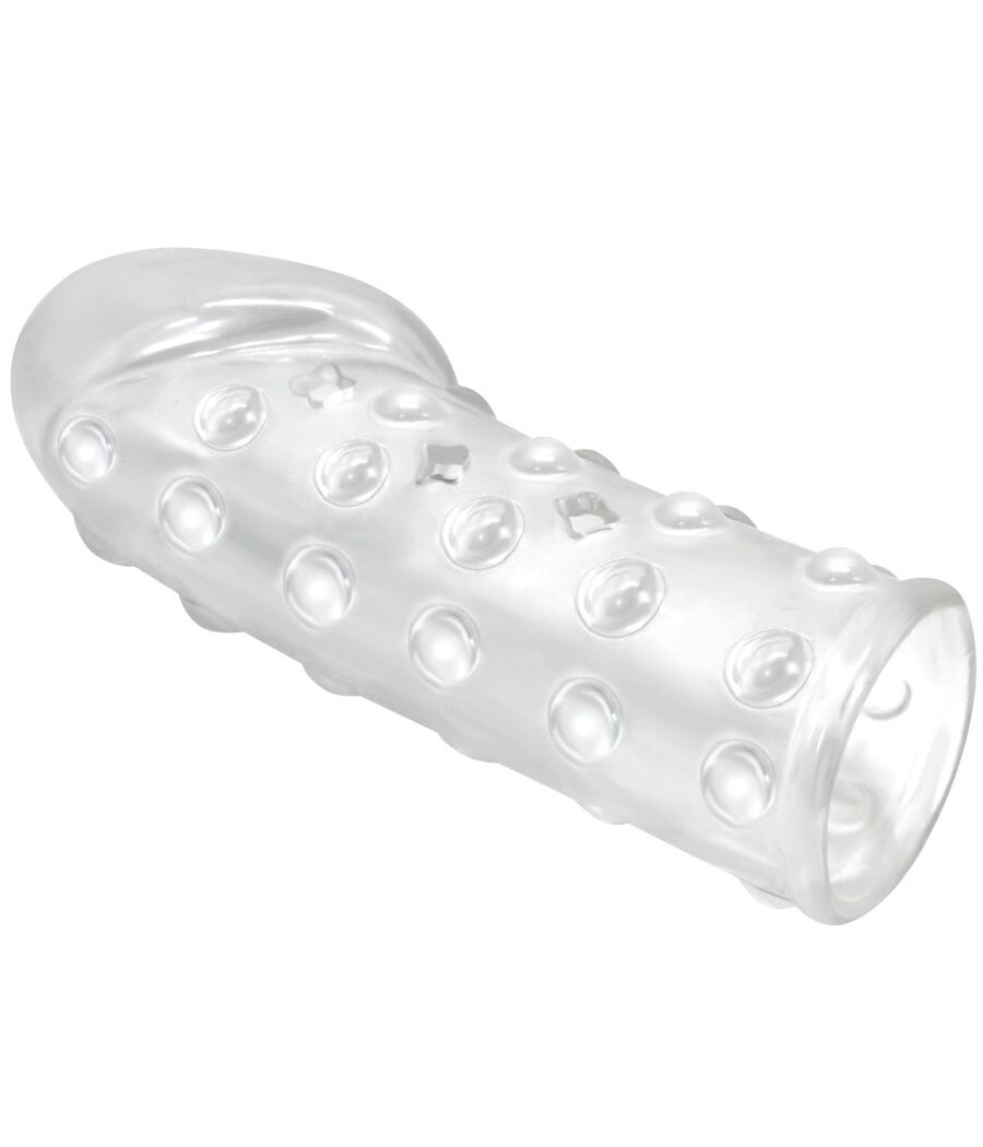 PRETTY LOVE - TIGHT AND VOLUMIZING PENIS SLEEVE TRANSPARENT