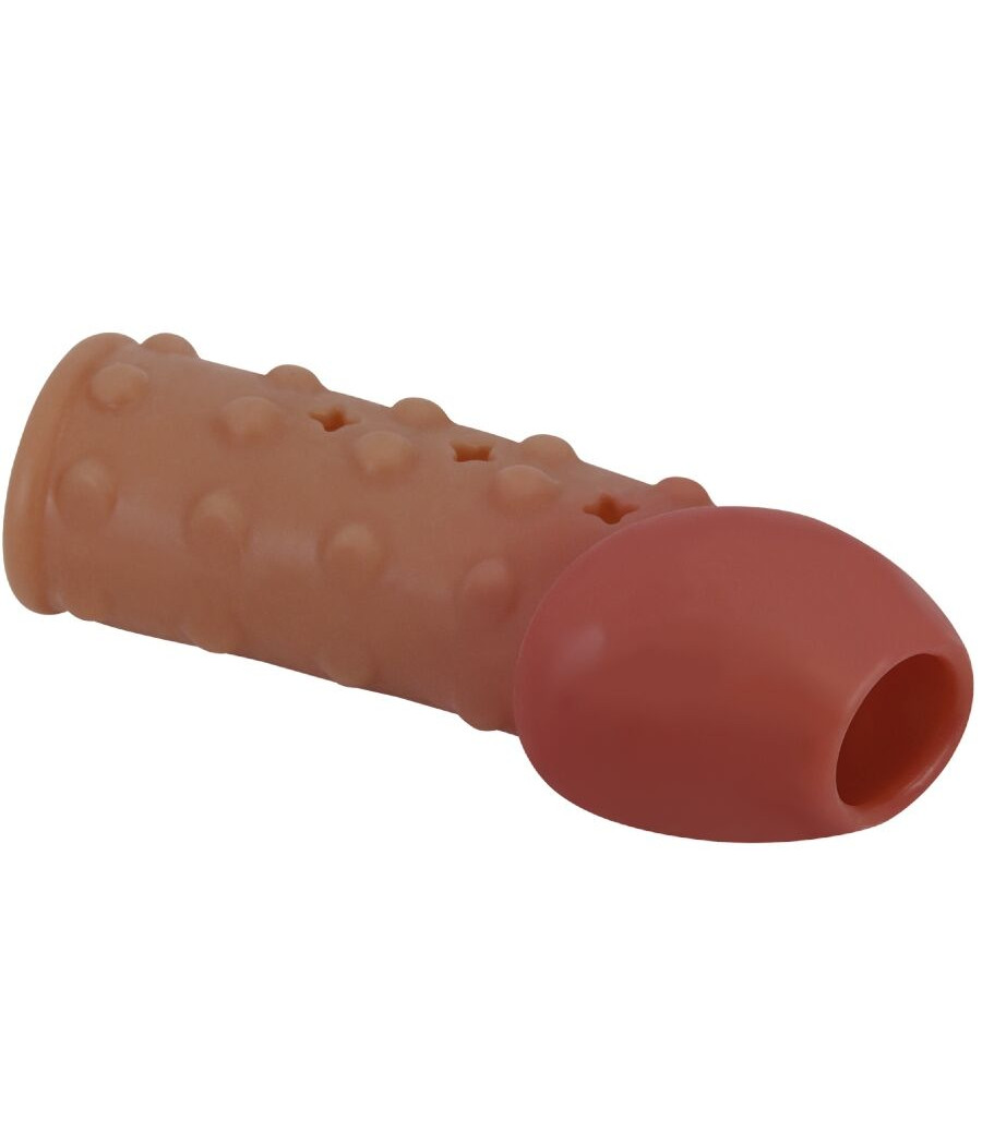 PRETTY LOVE - TIGHT AND VOLUMIZING PENIS SLEEVE NATURAL