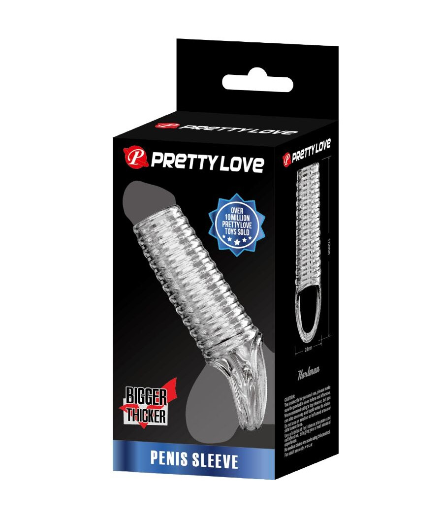 PRETTY LOVE - HARTMAN PENIS SHEATH TRANSPARENT