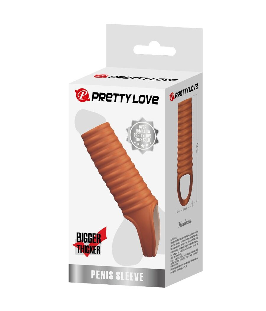 PRETTY LOVE - GAINE PÉNIS HARTMAN NATURELLE