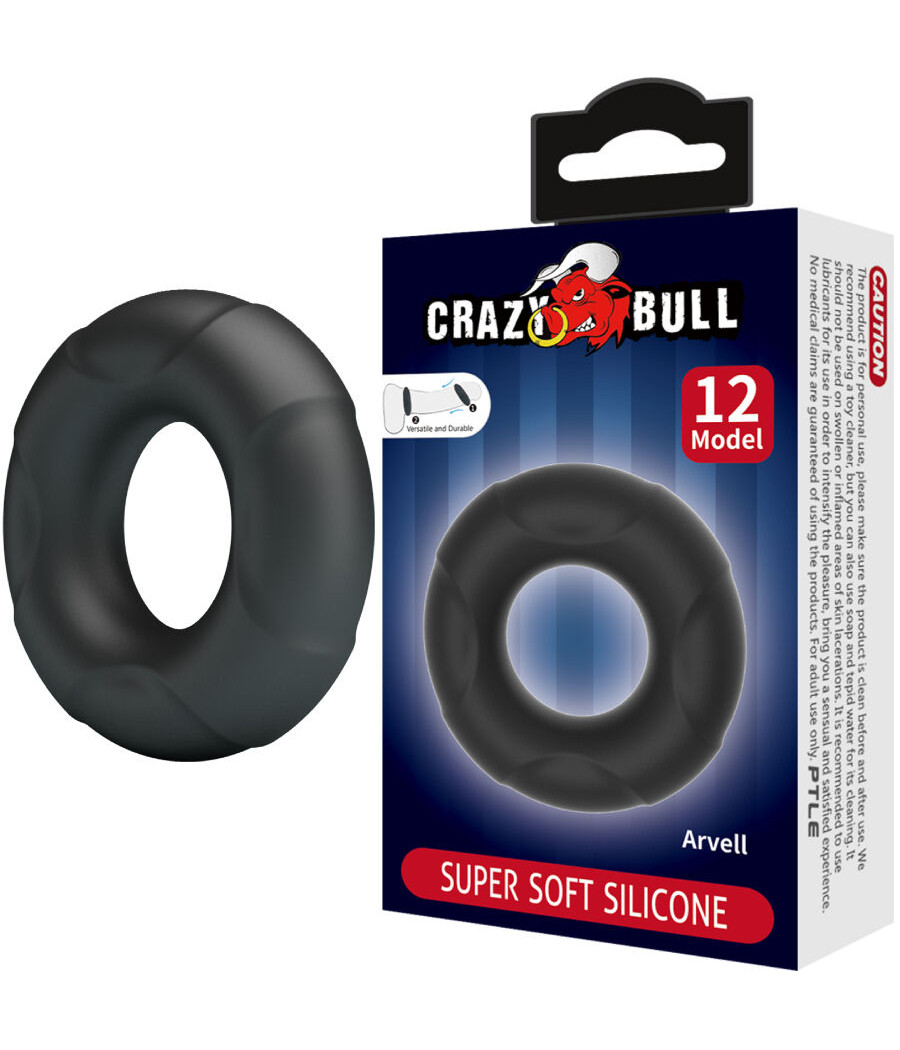 CRAZY BULL - ANEL DE SILICONE ARVELL MODELO 12