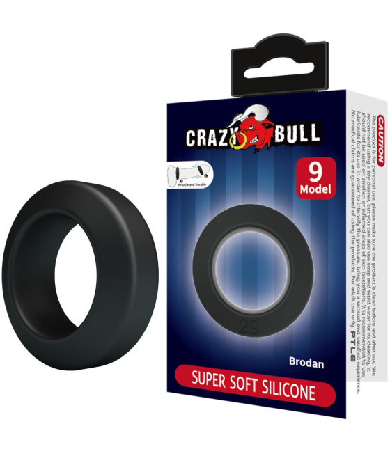 CRAZY BULL - BAGUE EN SILICONE BRODAN MODÈLE 9