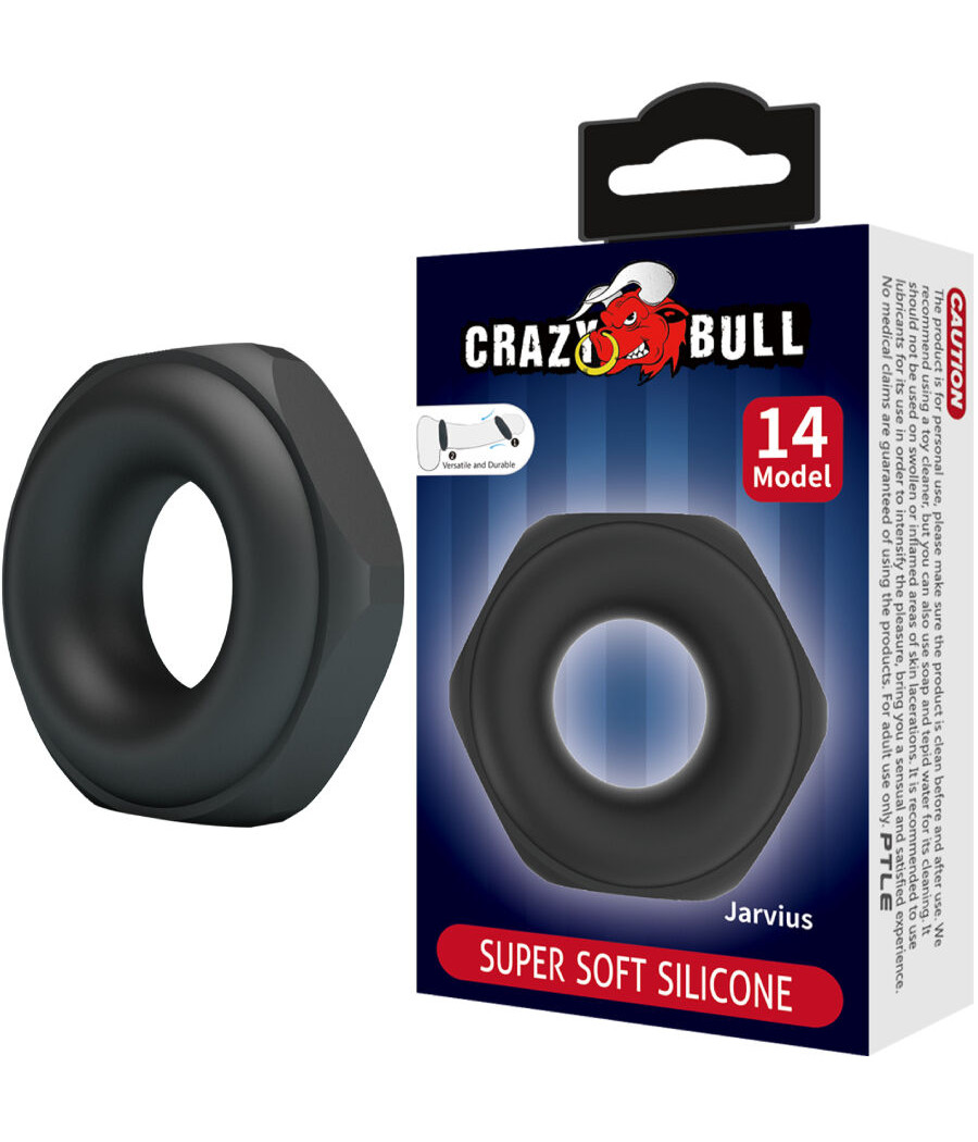 CRAZY BULL - BAGUE EN SILICONE JARVIUS MODÈLE 14