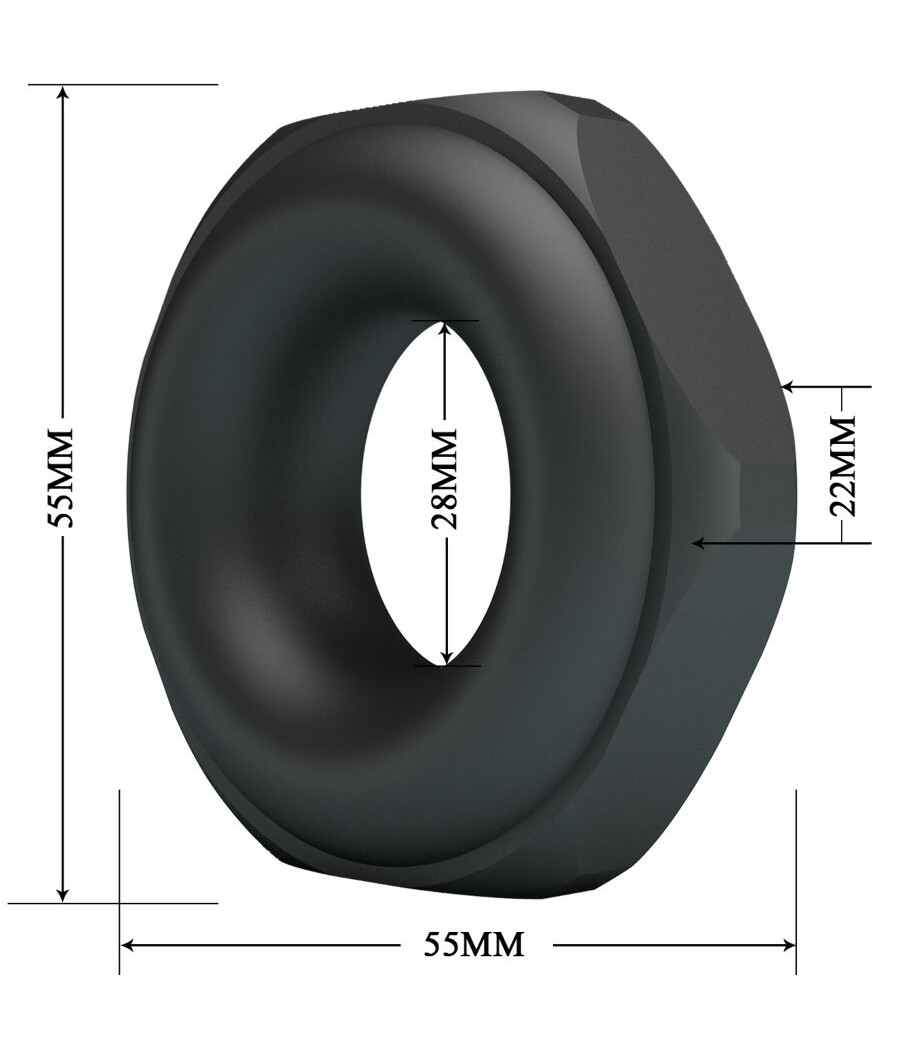 CRAZY BULL - BAGUE EN SILICONE JARVIUS MODÈLE 14