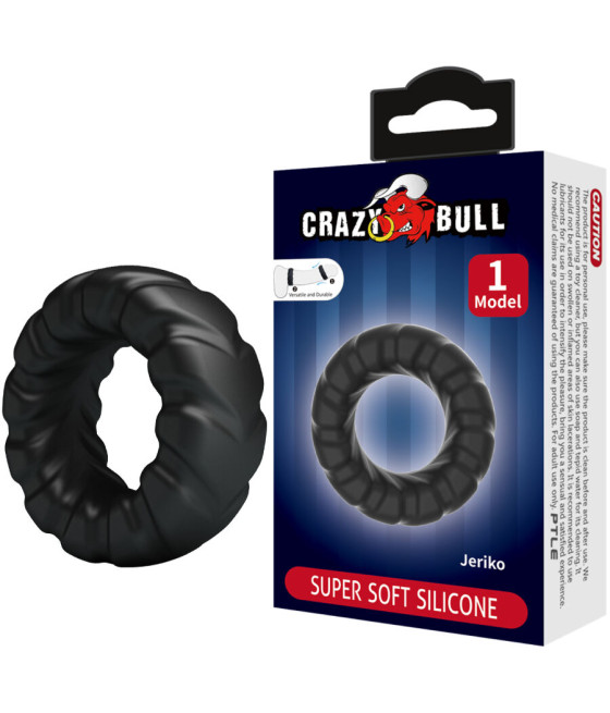 CRAZY BULL - ANEL DE SILICONE JERIKO MODELO 1
