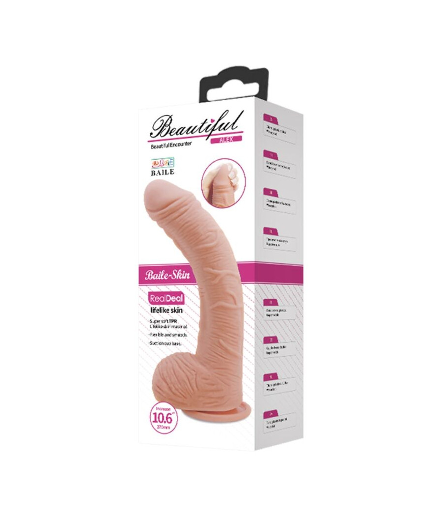 BAILE - DILDO REALISTICO IN PELLE ALEX 27 CM