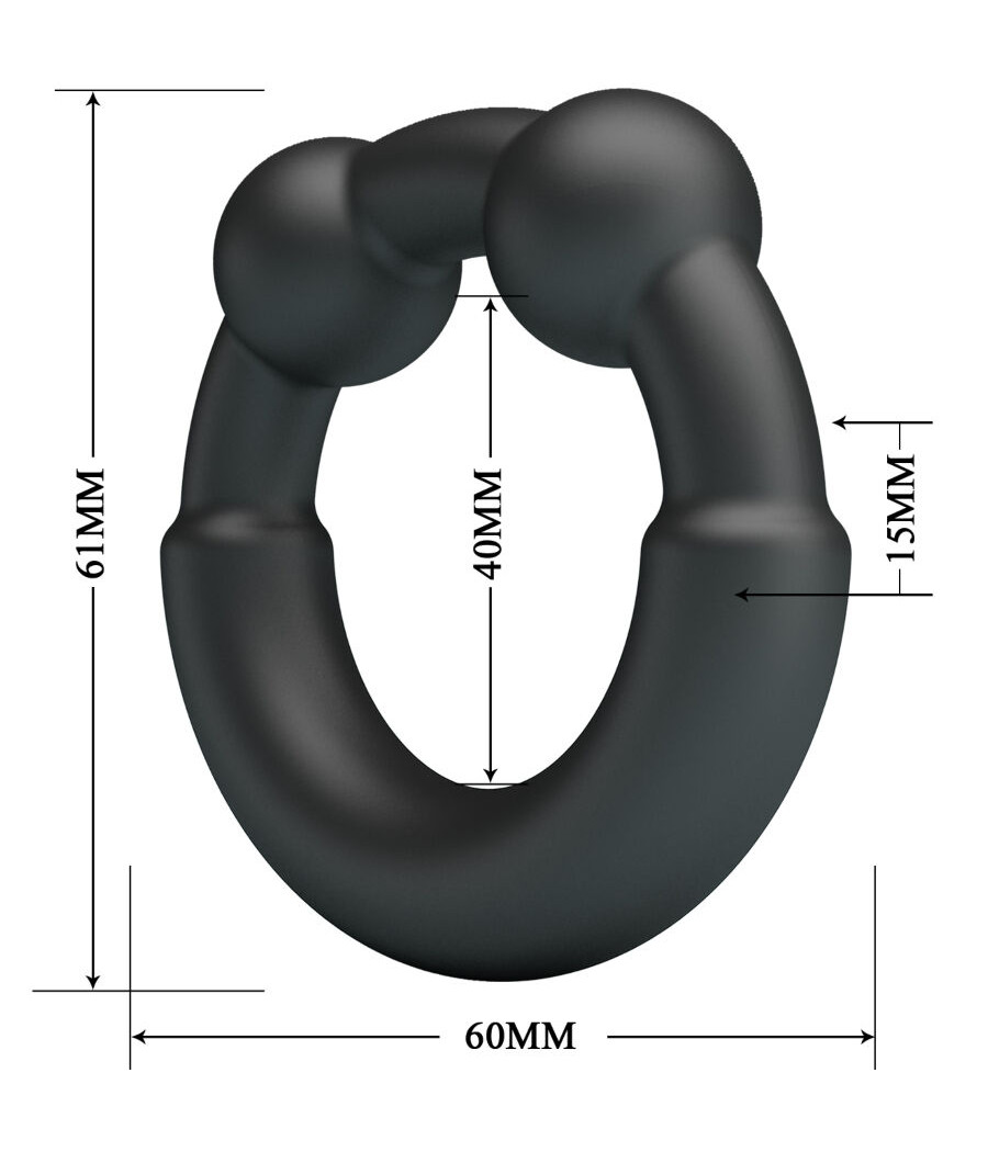 CRAZY BULL - MECO ANILLO SILICONA MODELO 15