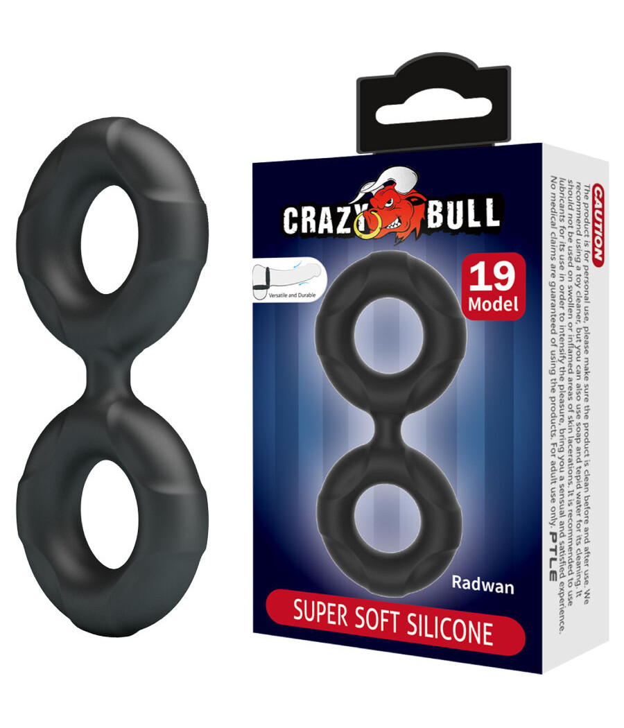 CRAZY BULL - RADWAN ANILLO DOBLE SILICONA MODELO 19