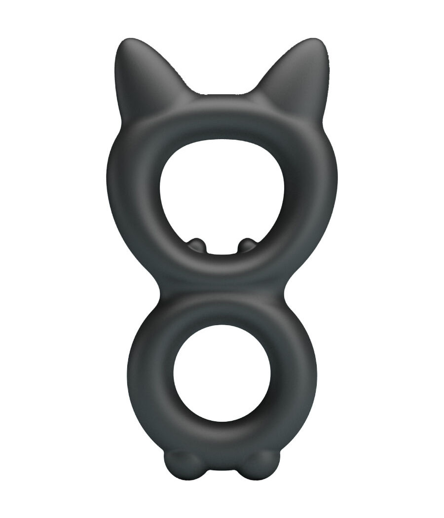 CRAZY BULL - ANEL DUPLO DE SILICONE TORAN MODELO 20