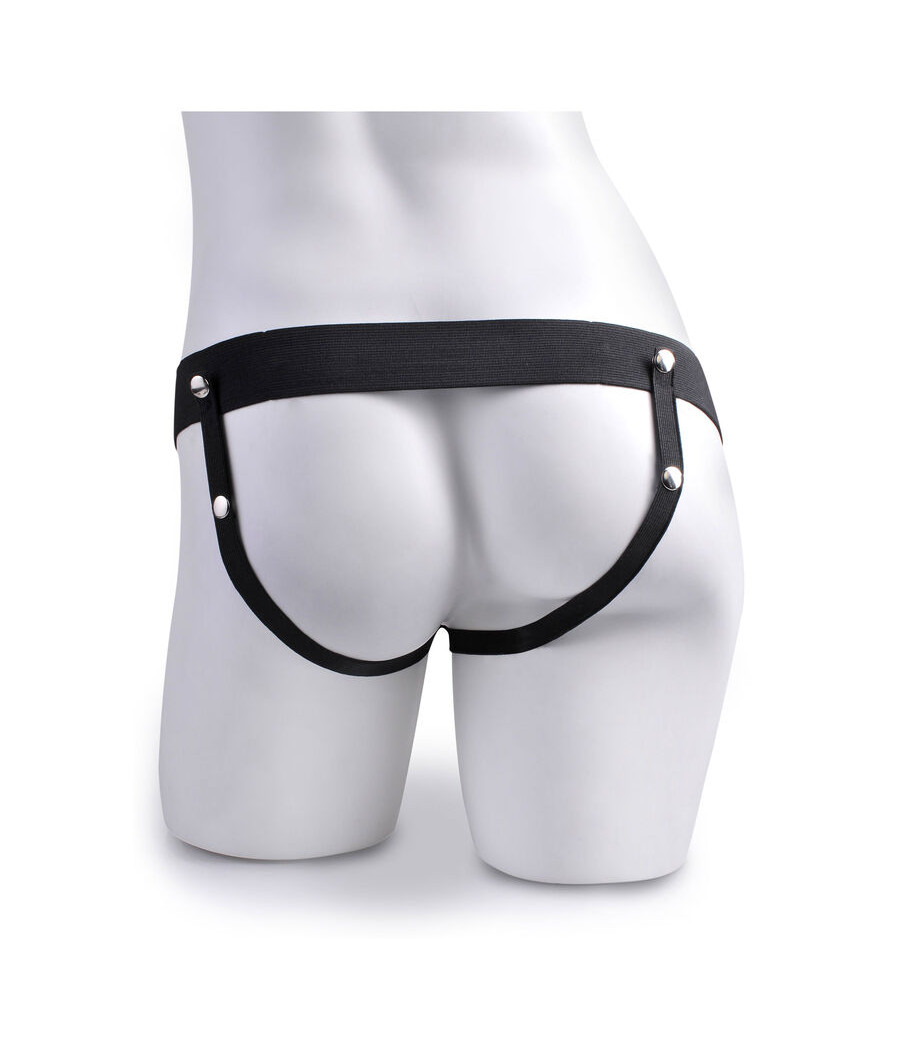 FETISH FANTASY SERIES - HARNESS WITH DONG 9 CUM