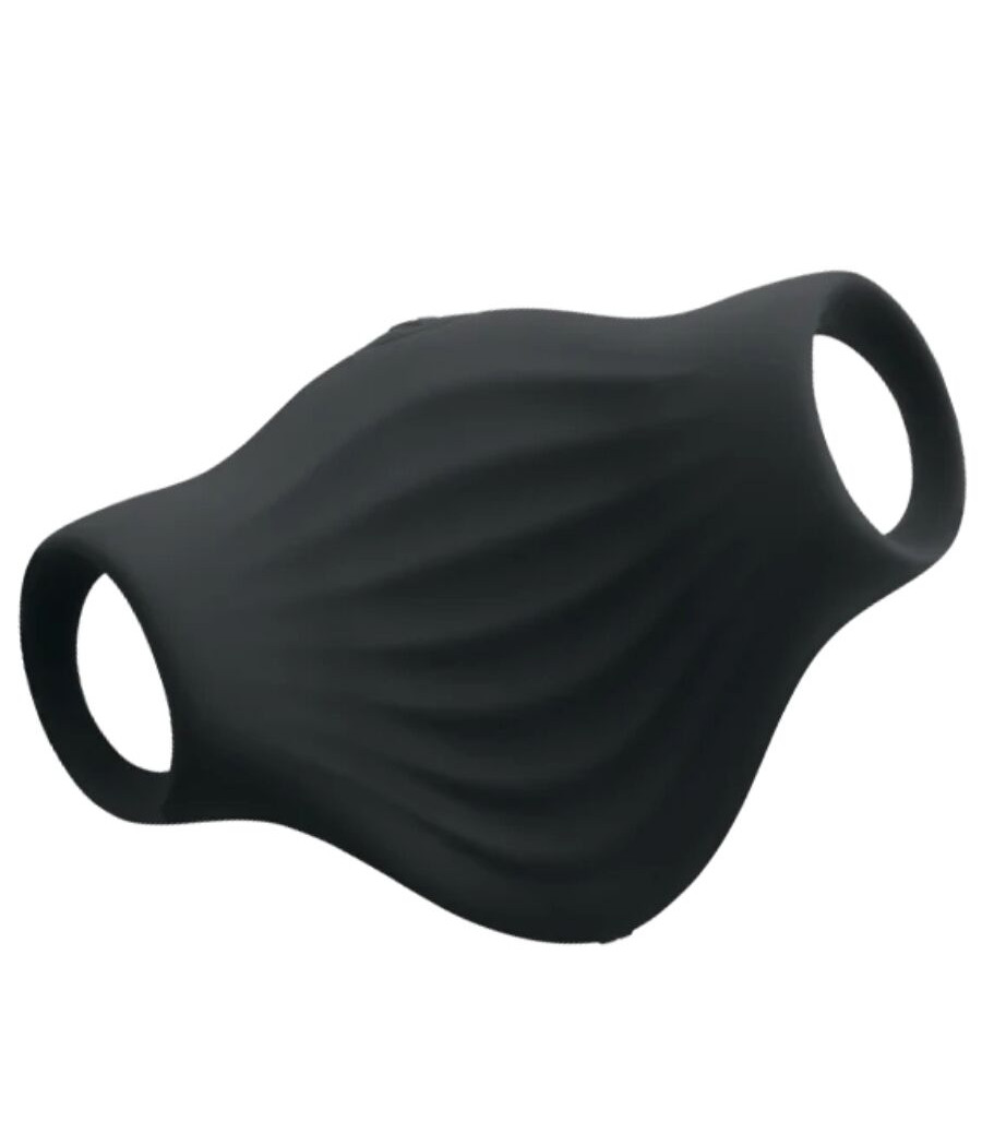 ROCKS- OFF - PALM MASTURBADOR VIBRADOR FLEXIBLE NEGRO