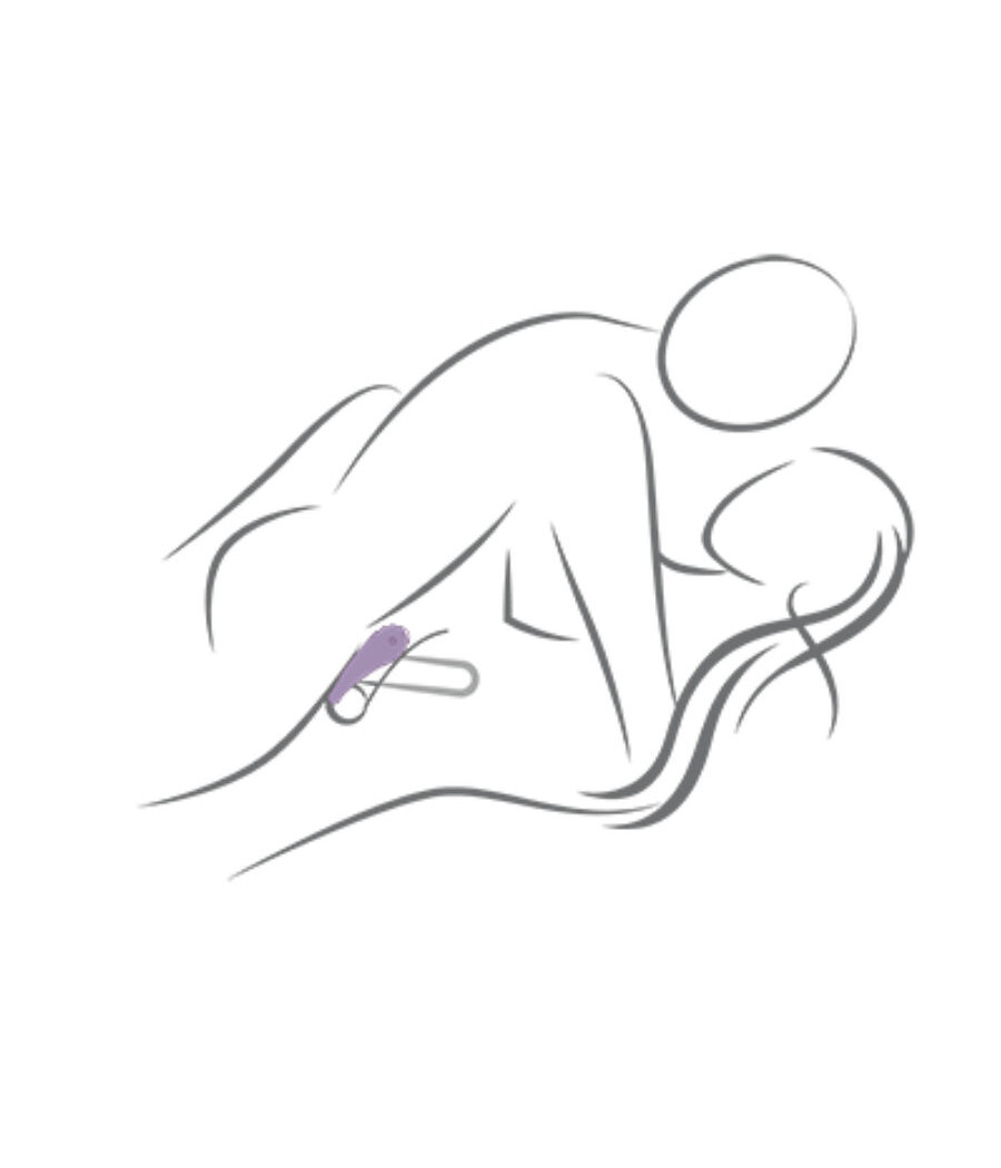 ROCKS-OFF - SPIRE BLACK VIBRATING PENIS RING