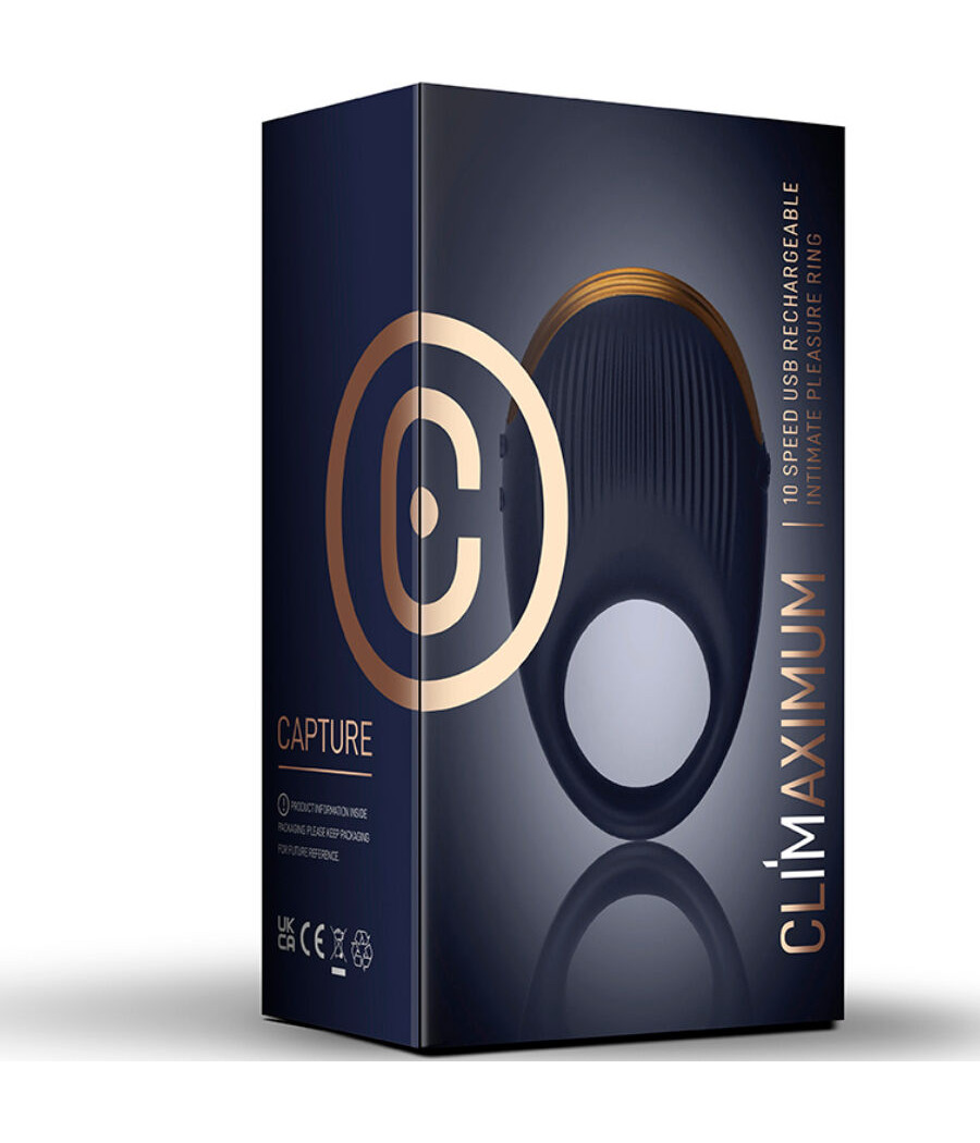 CLIMAXIMUM - CAPTURE ANILLO VIBRADOR PARA PENE SENSORIAL
