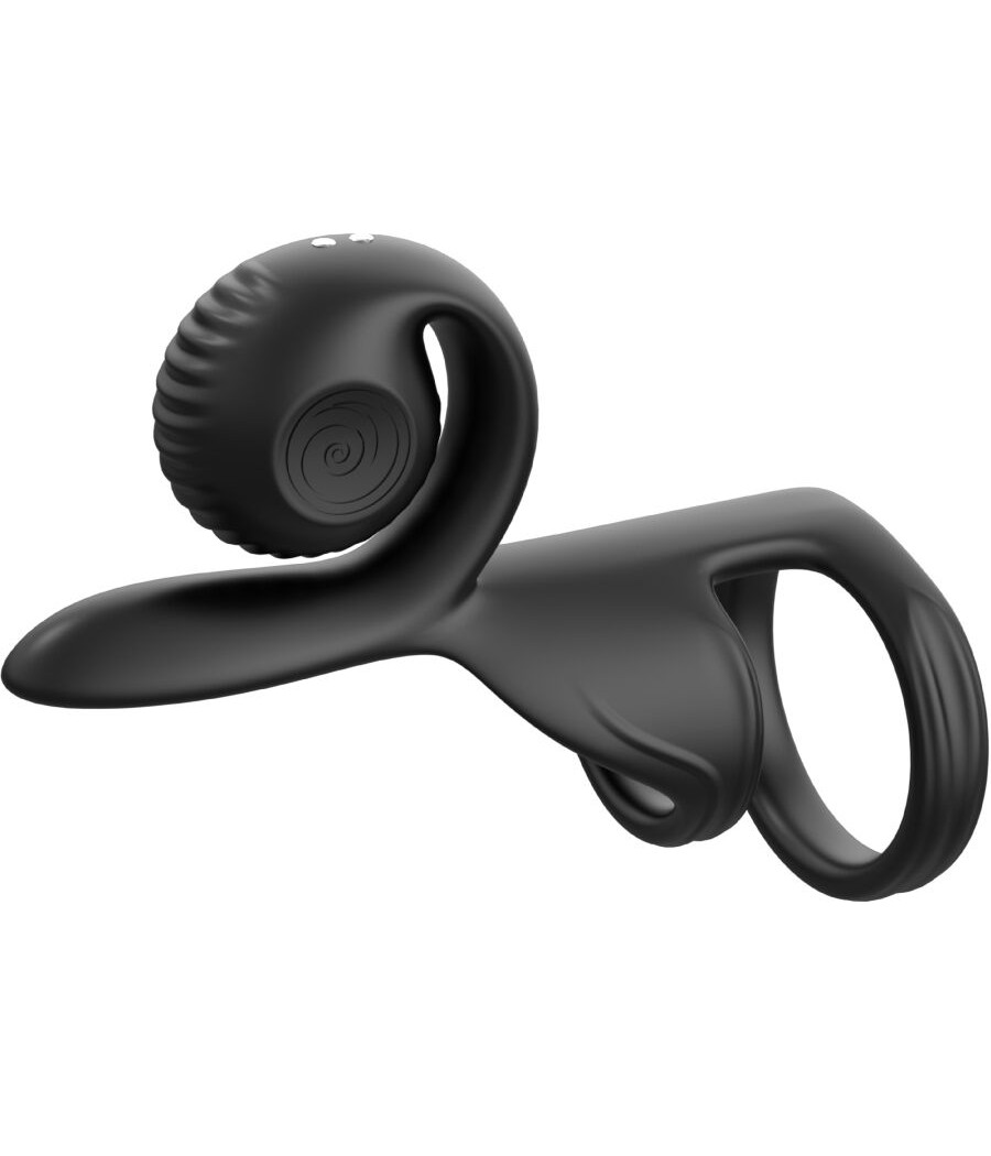 SNAIL VIBE - JOVI BAGUE POUR COUPLES TÉLÉCOMMANDE NOIRE