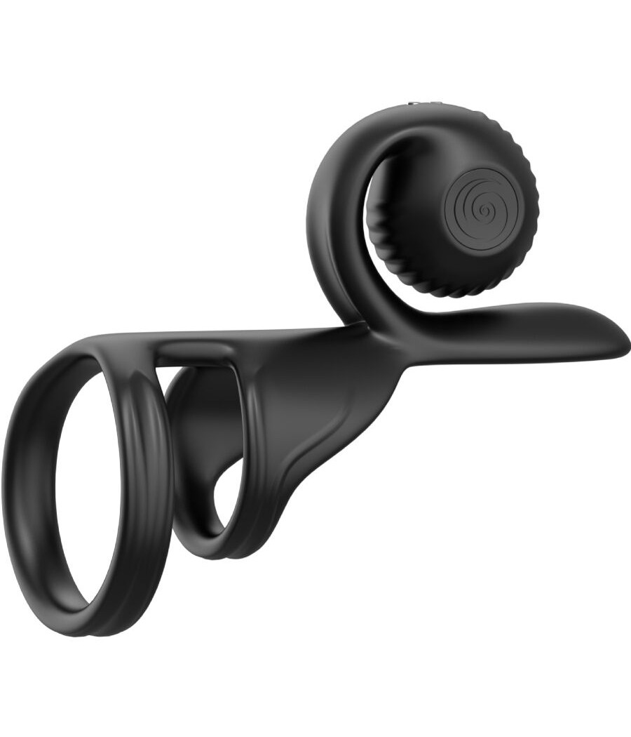 SNAIL VIBE - JOVI BAGUE POUR COUPLES TÉLÉCOMMANDE NOIRE